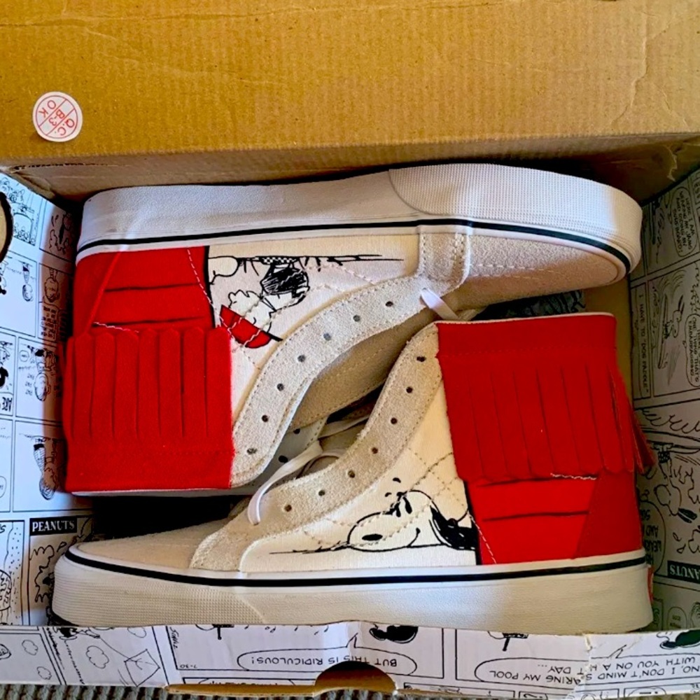 Classic Peanuts snoopy X Vans sneakers